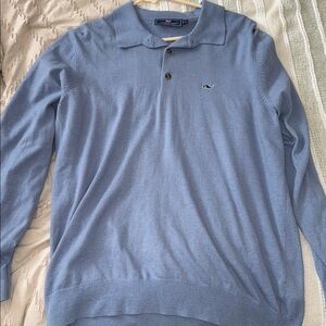 Light Blue Vineyard Vines Polo Shirt